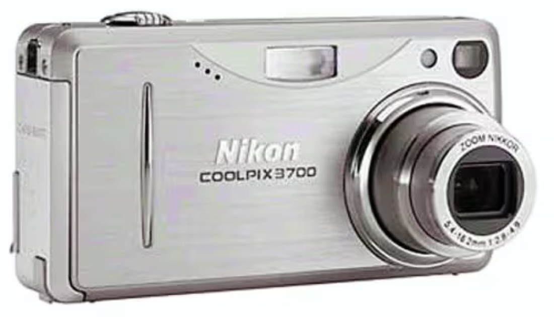 Nikon Coolpix 3700 3MP Digital Camera with 3x Optical Zoom