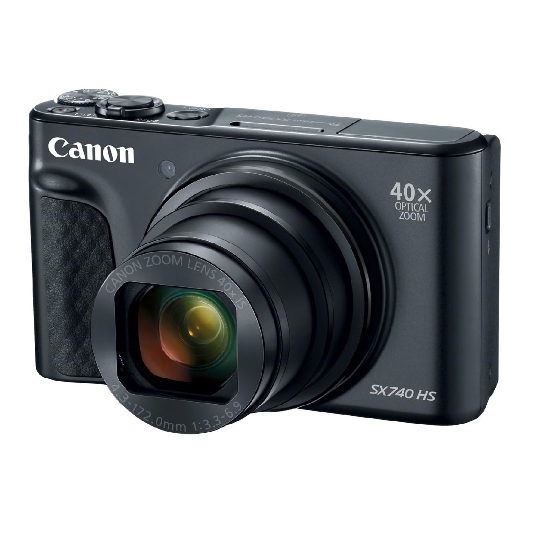 Canon PowerShot SX740 HS Digital Camera Black