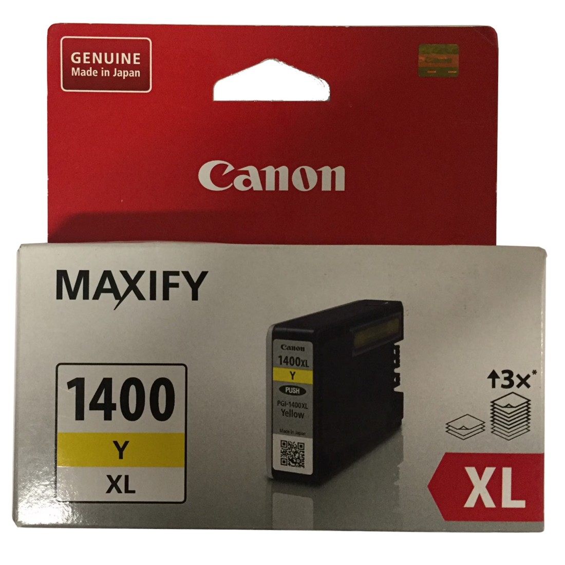 كانون خرطوشة حبر لطابعة PGI-1400XL - صفراء
