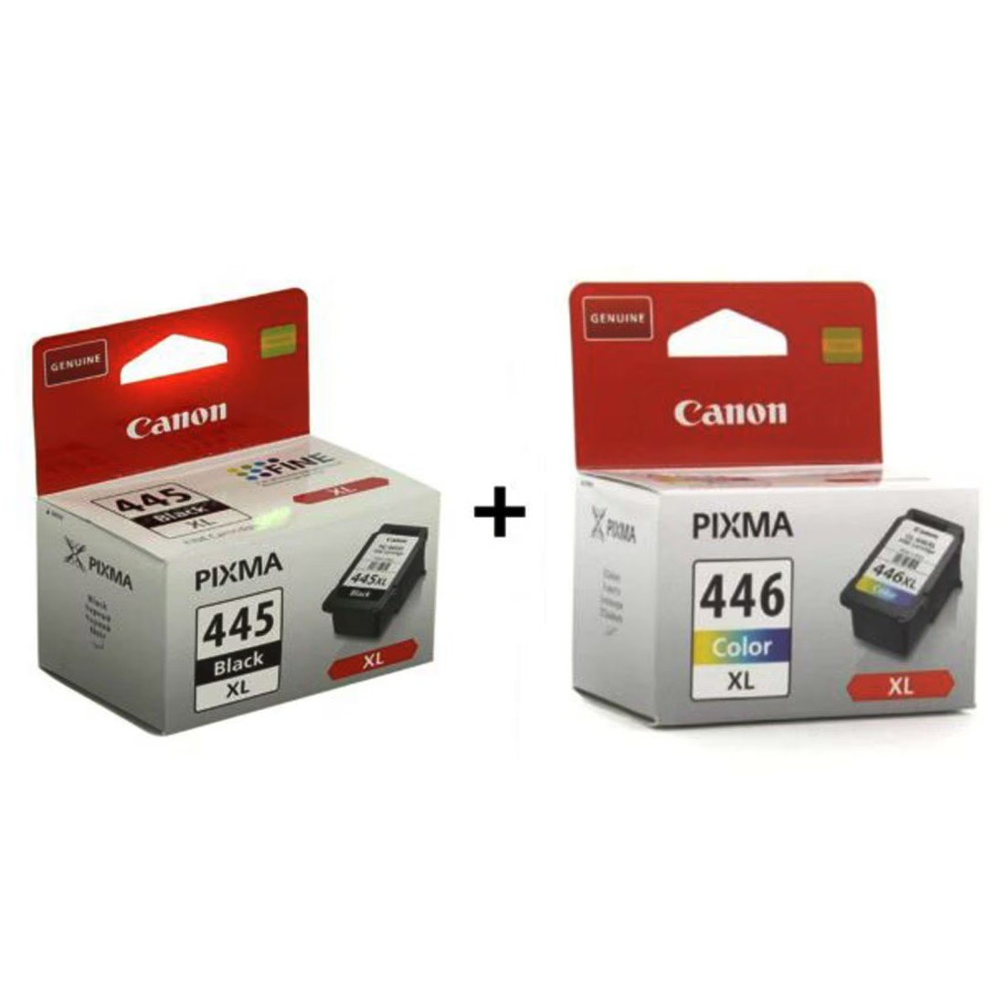 كانون فاين خرطوشة حبر طابعة PG445XL أسود مع لون CL446XL