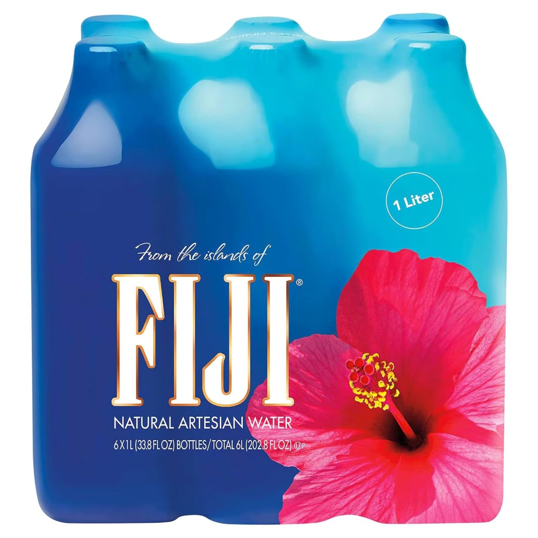 Fiji Natural Artesian Water 1L Pack of 6