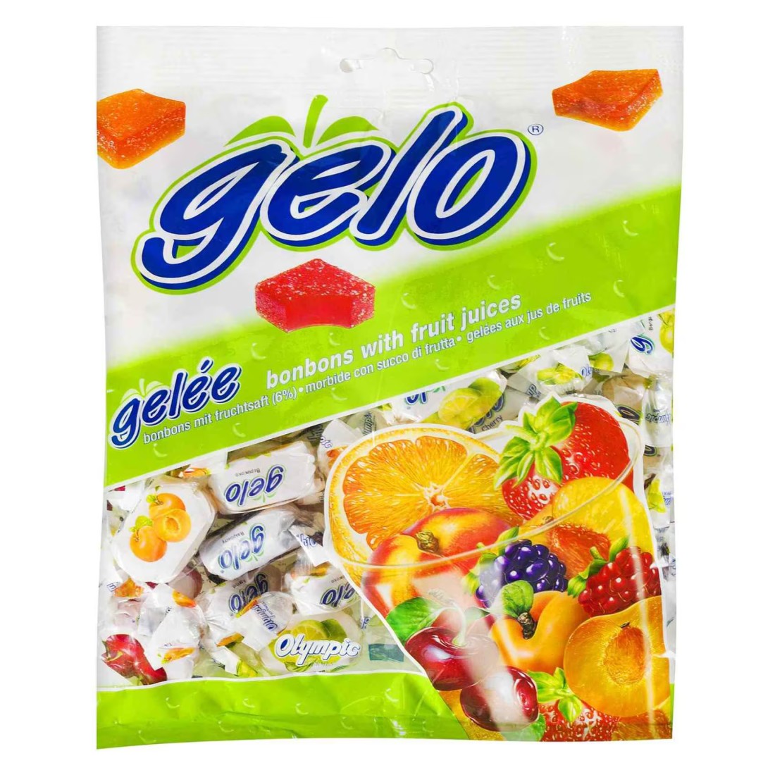Gelo Fruit Jellies 400g