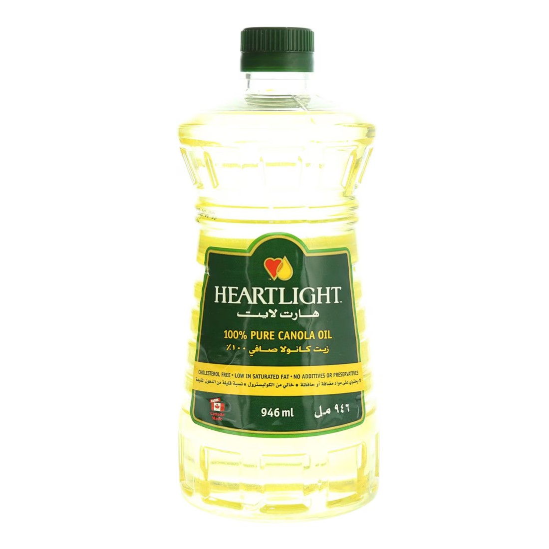 Heart Light Pure Canola Oil, 946ml