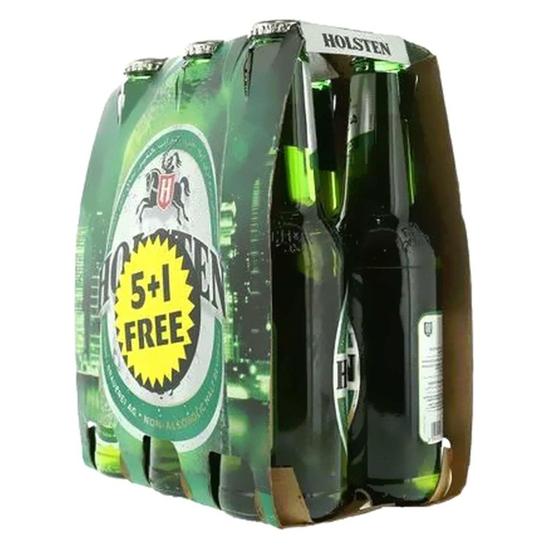 Holsten Classic Non-Alcoholic Malt Beverage 330ml Pack of 6