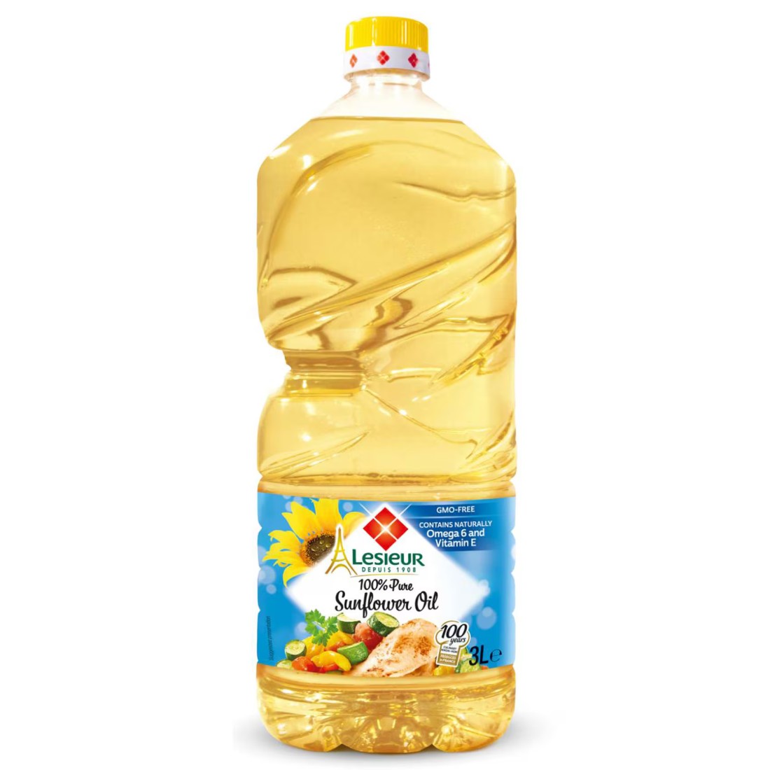 Lesieur Heart Of Sunflower Oil, 3L