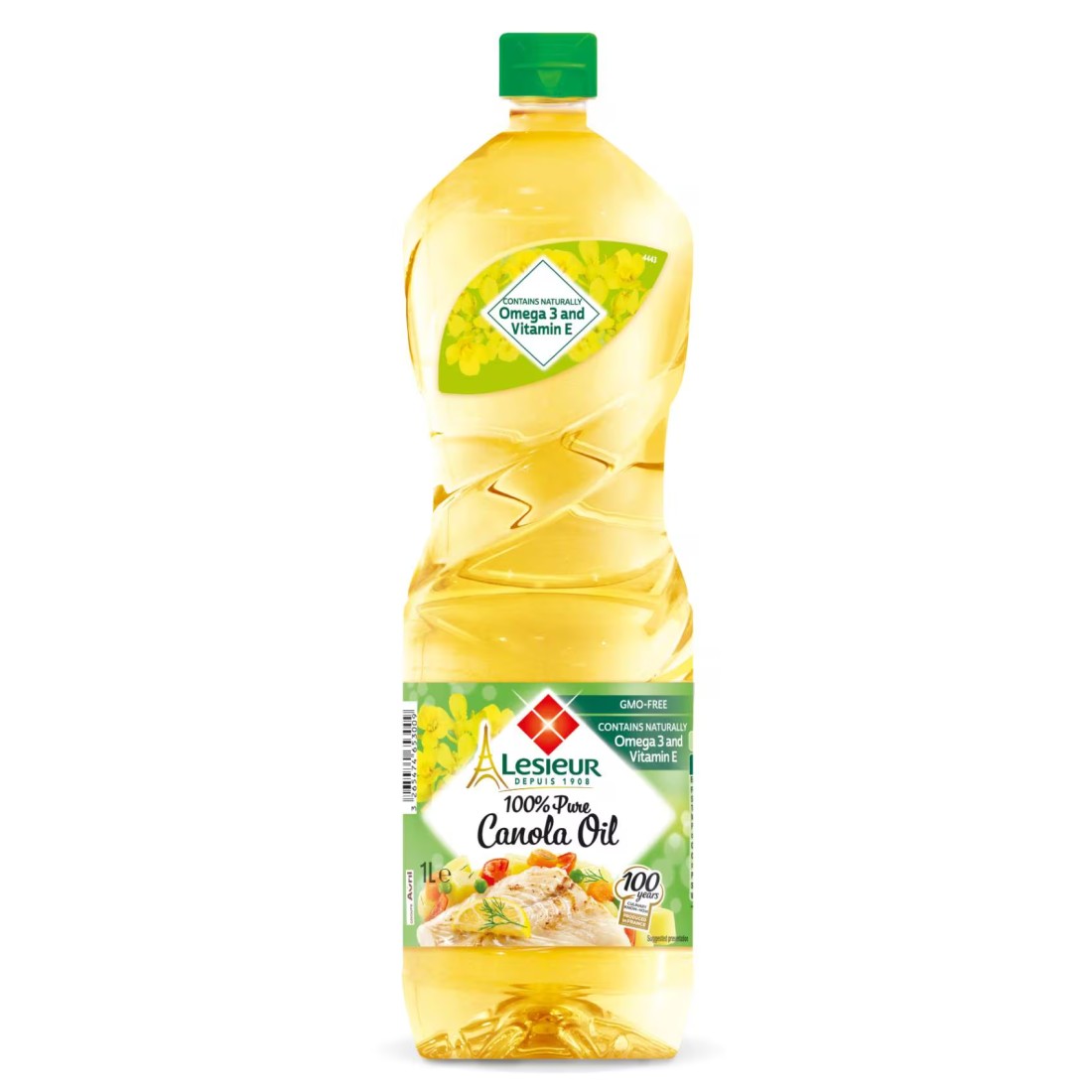 Lesieur Flower Of Canola Oil, 1L
