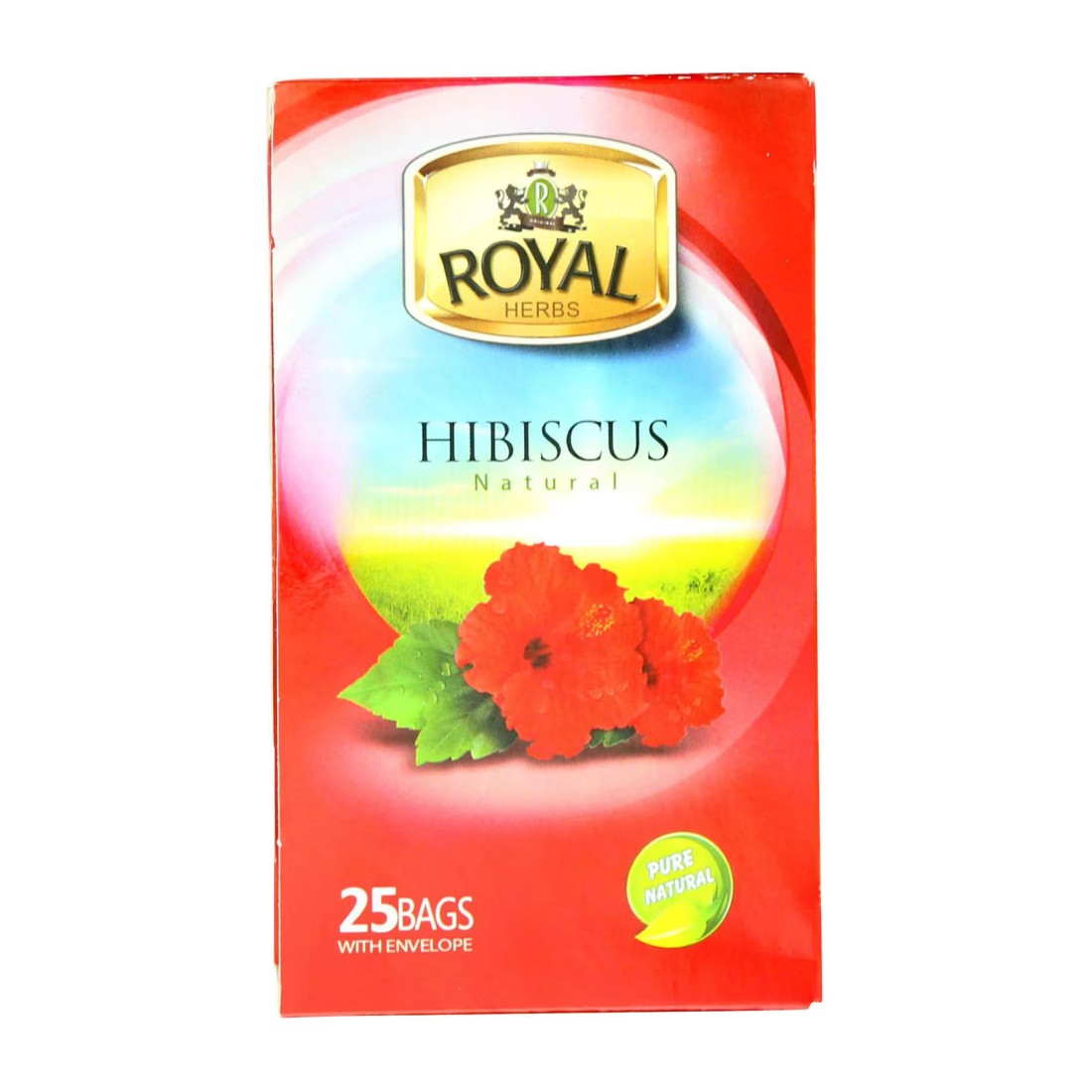 Royal Herbs Hibiscus 25 Tea Bags