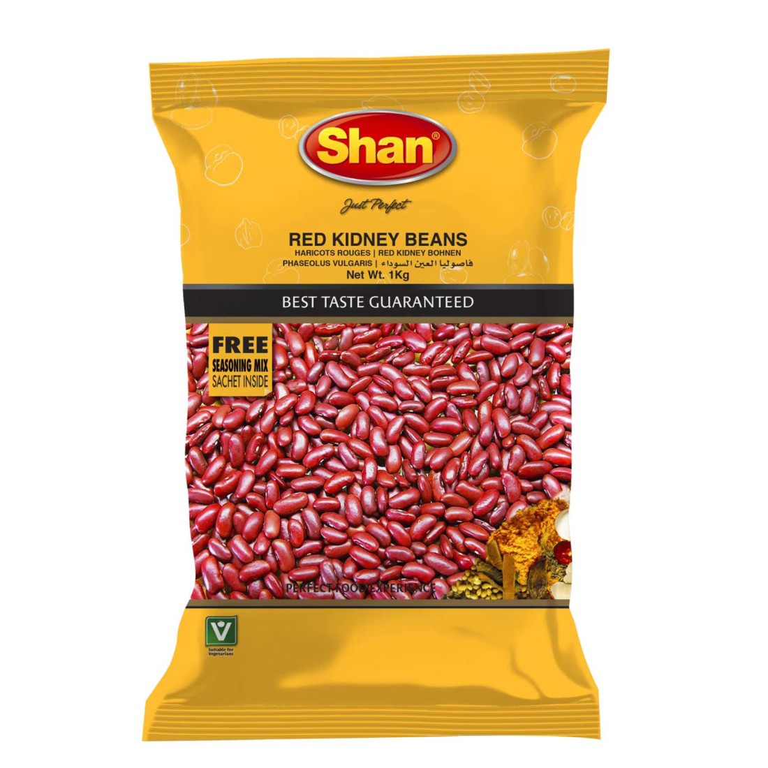 شان فاصوليا حمراء 1 كغ