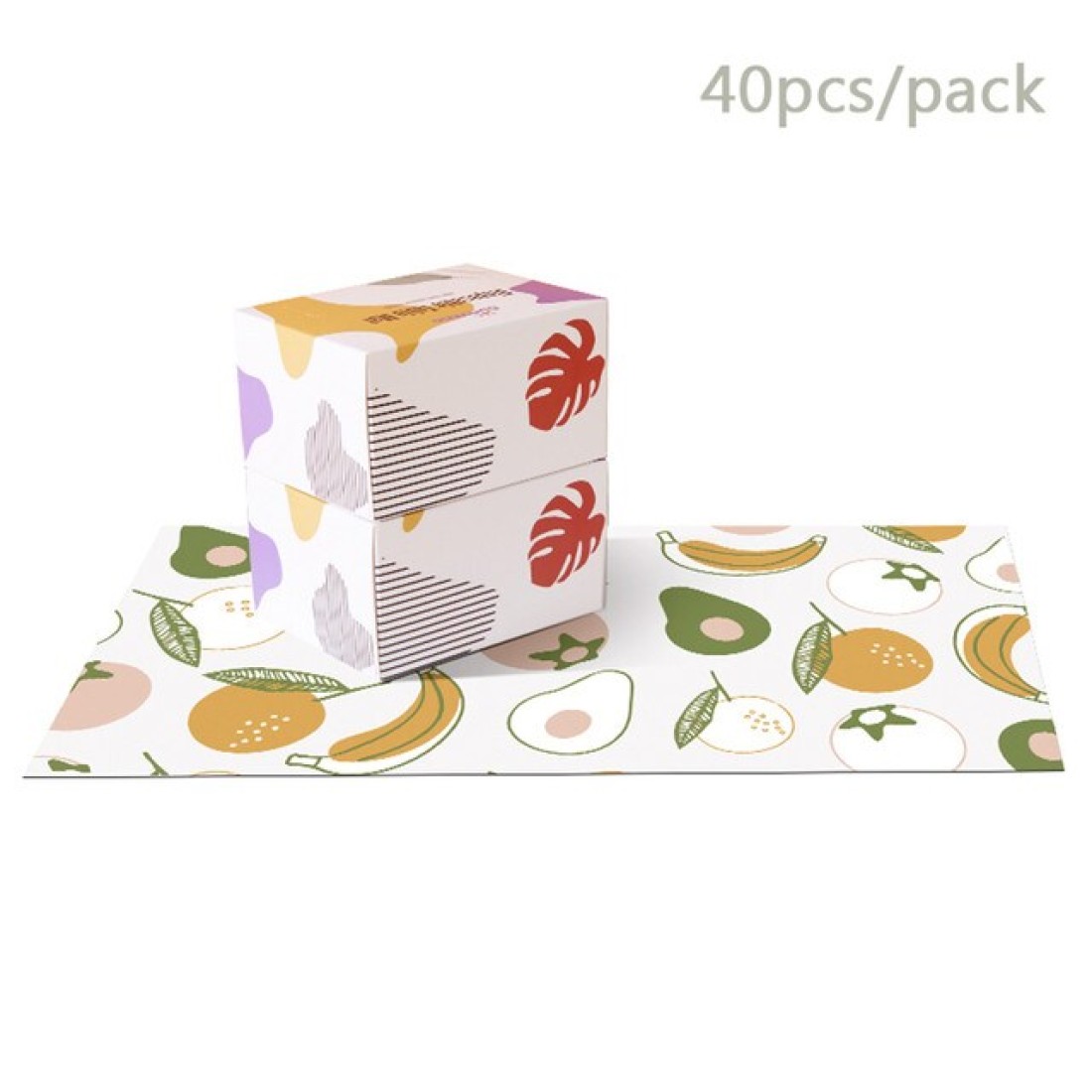 Sunveno baby Feeding Disposable Travel Multipurpose Placemats, 40 Pcs / Pack