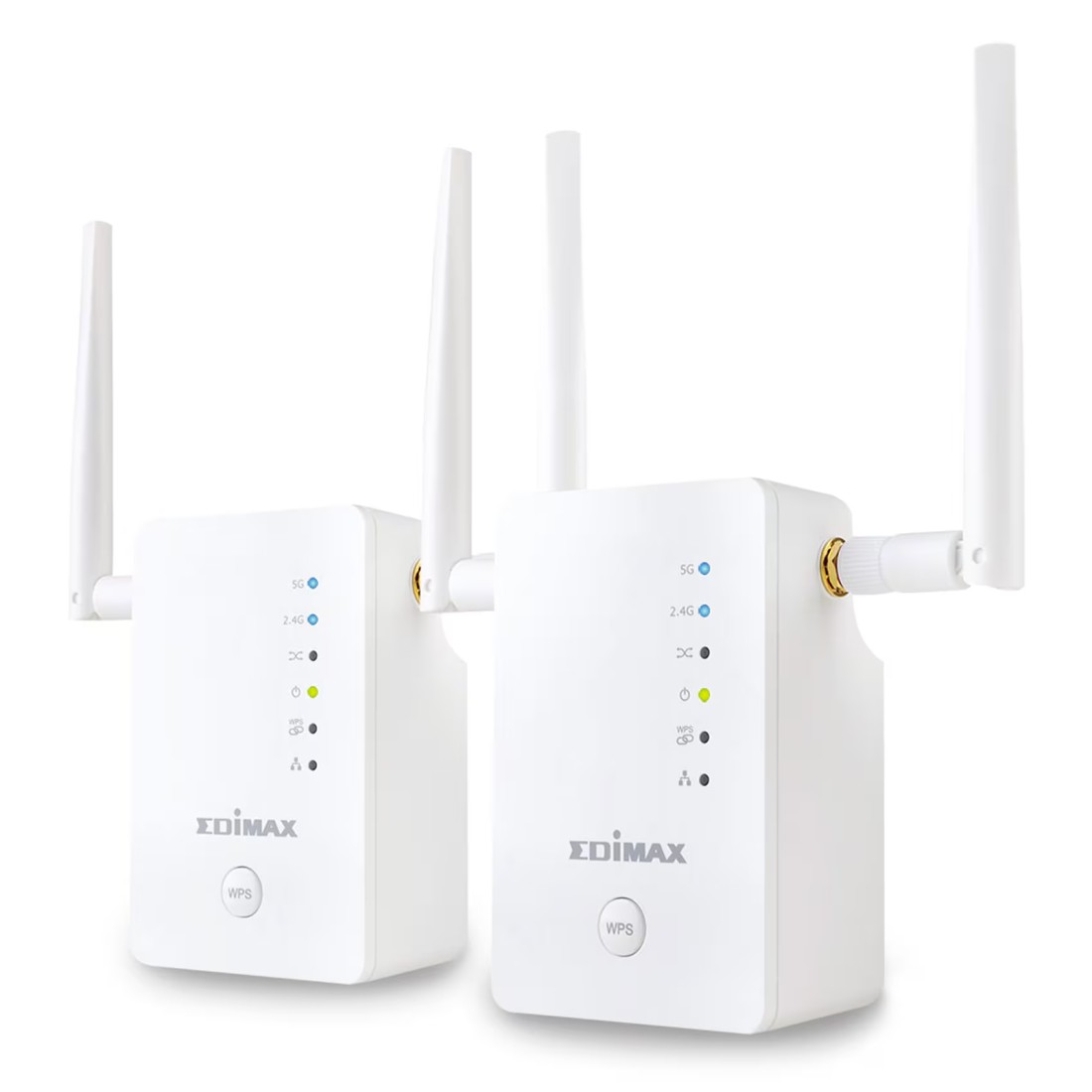 إيديماكس AC1200 EDRE11مجموعة ترقية شبكة Wi-Fi اللاسلكية للمنزل بالكامل - أبيض