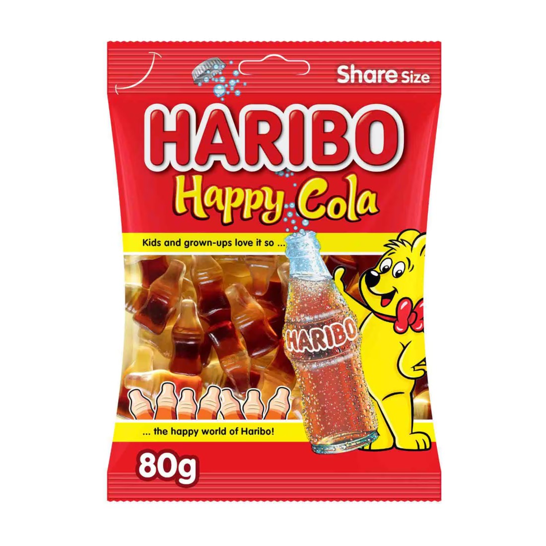 Haribo Happy Cola Candy, 80g