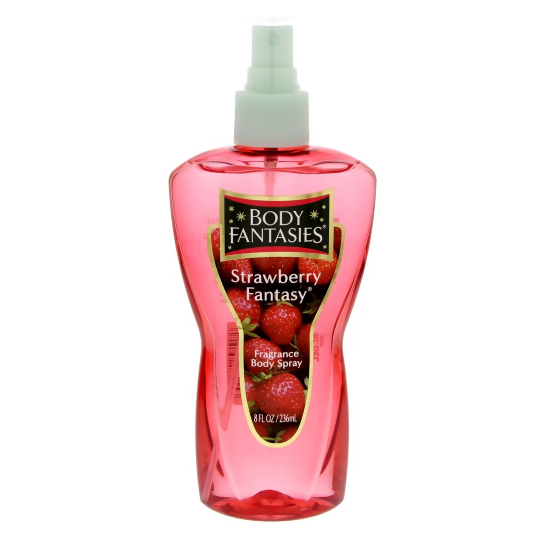 Body Fantasies Strawberry Fantasy Fragrance Body Spray Pink 236ml