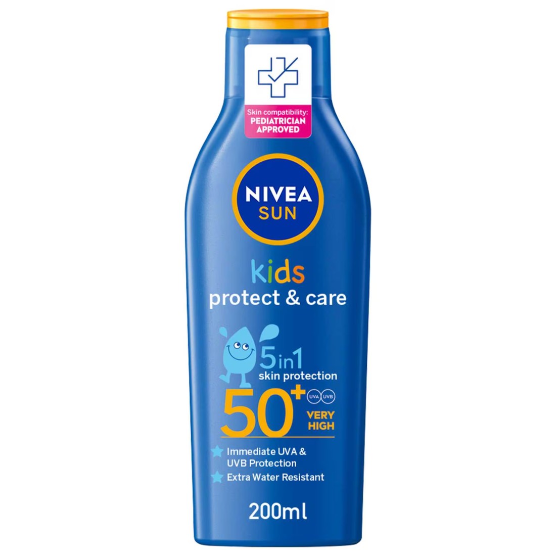 نيڤيا صان لوشن الشمس المرطب للأطفال صن كيدز مويستشرايزنغ SPF 50+ 200 مل