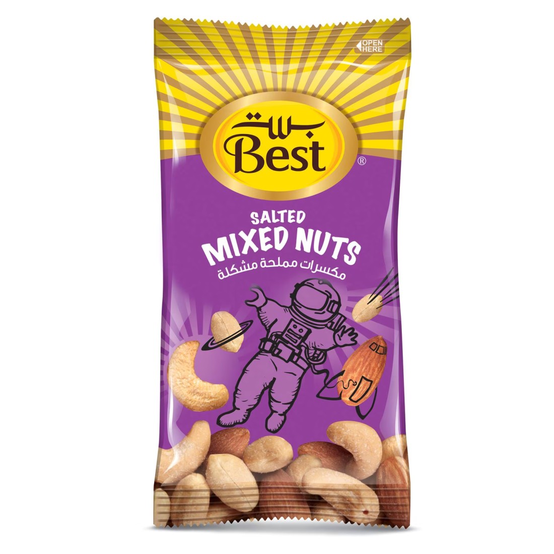 Best Classic Salted Mixed Nuts Bag, 20g