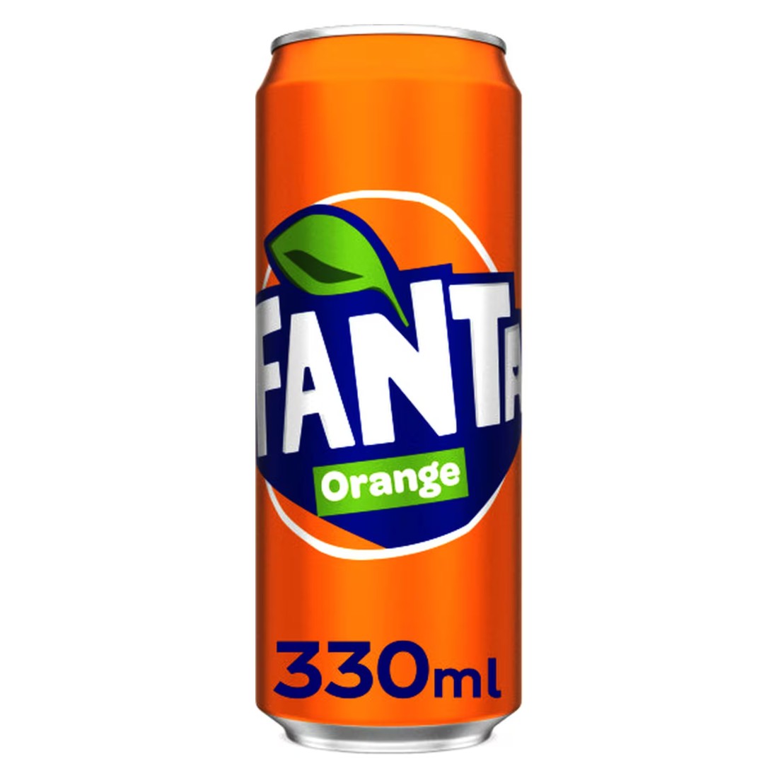 Fanta Orange Carbonated Soft Drink Can 330ml