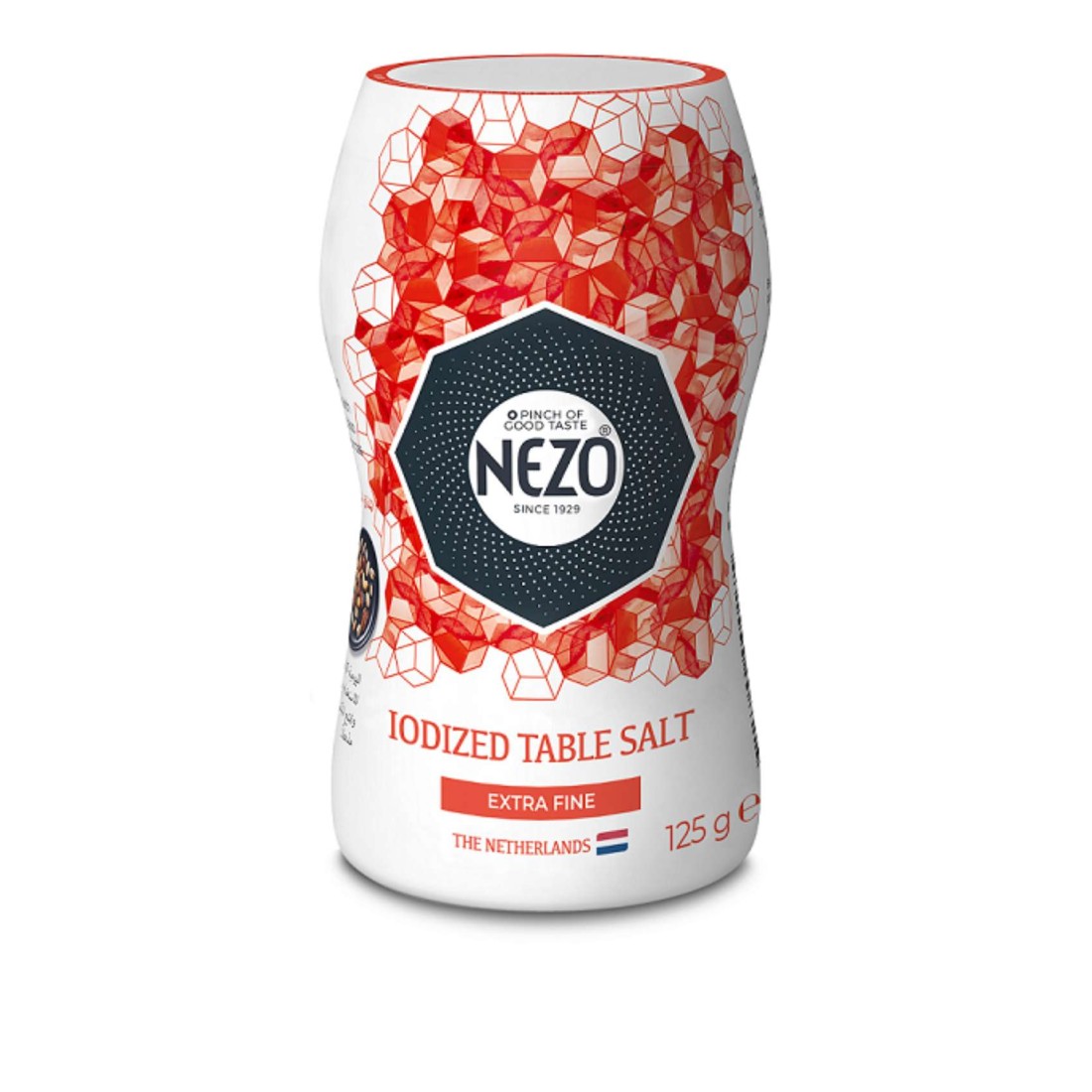 Nezo Extra Fine Iodized Table Salt, 125g