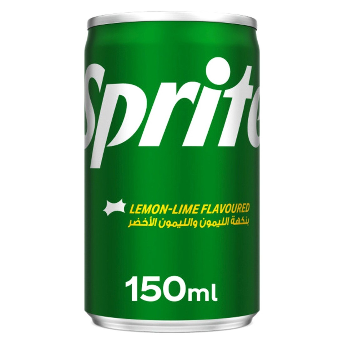Sprite Regular Lemon Lime Flavoured Carbonated Soft Drink Can 150ml
