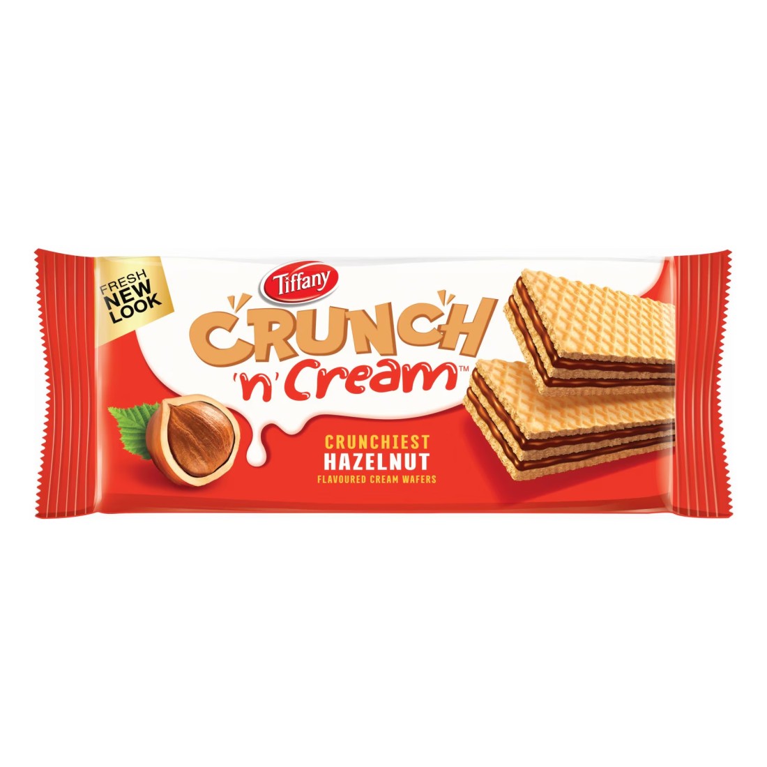 Tiffany Crunch &#39;N&#39; Cream Crunchiest Hazelnut Cream Wafers, 153g
