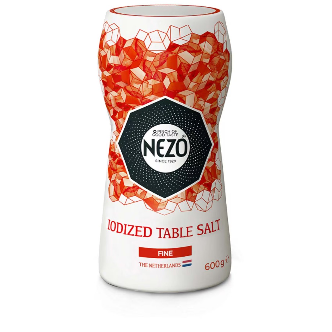 Nezo Fine Iodized Table Salt, 600g