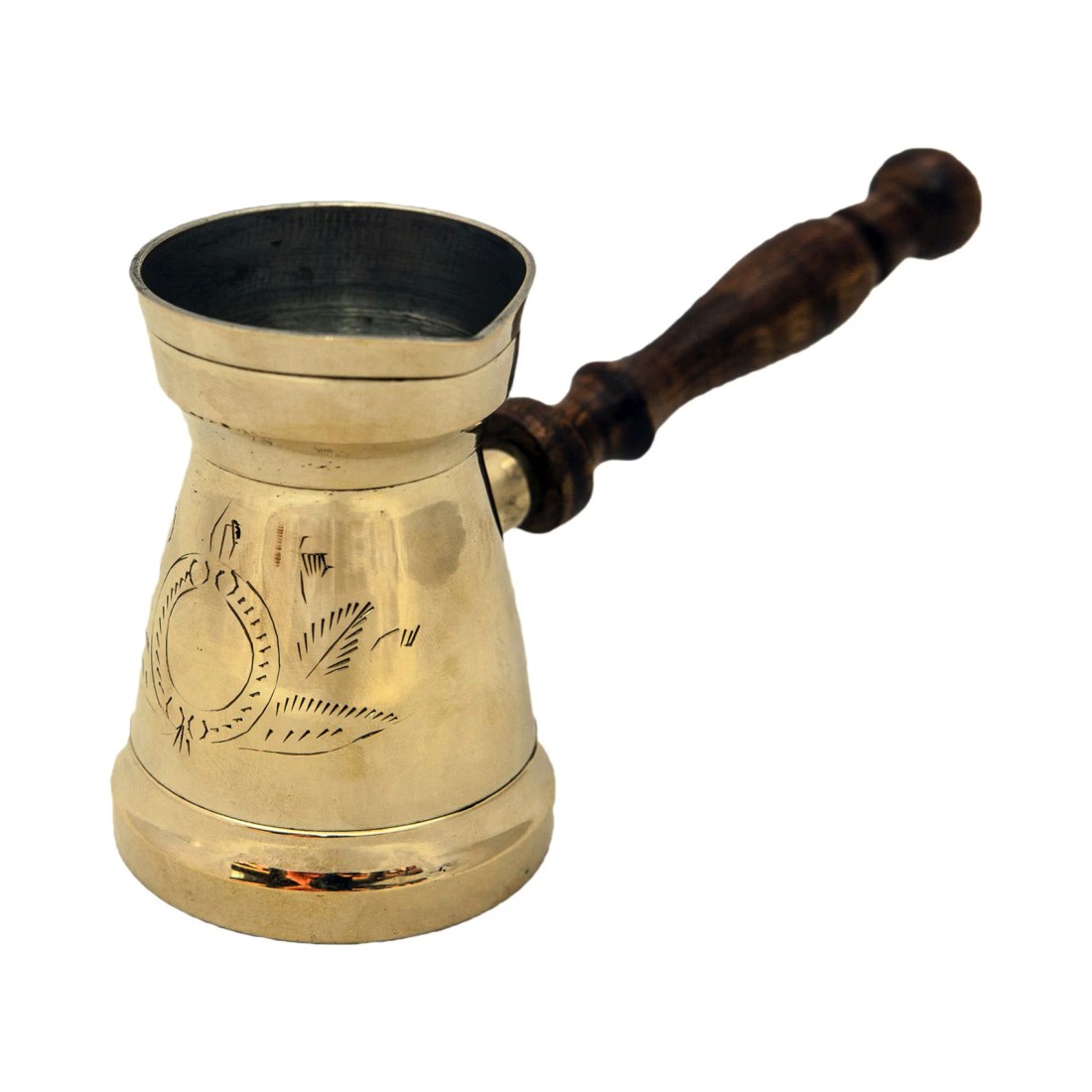 Raj Brass Turkish Coffee Pot Gold 10cm