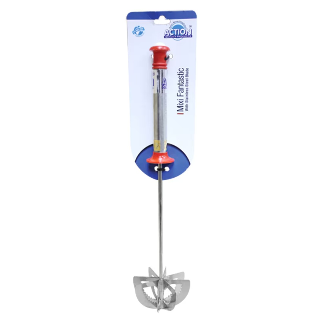 Action Mandira Easy Stainless Steel Mixi Fantastic Silver And Red