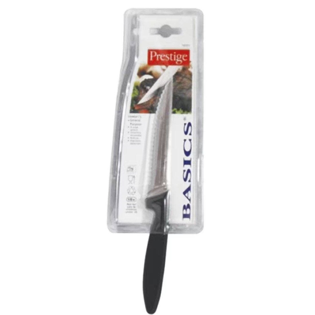 Prestige Basics Steak Knife PR56003 Black 11cm