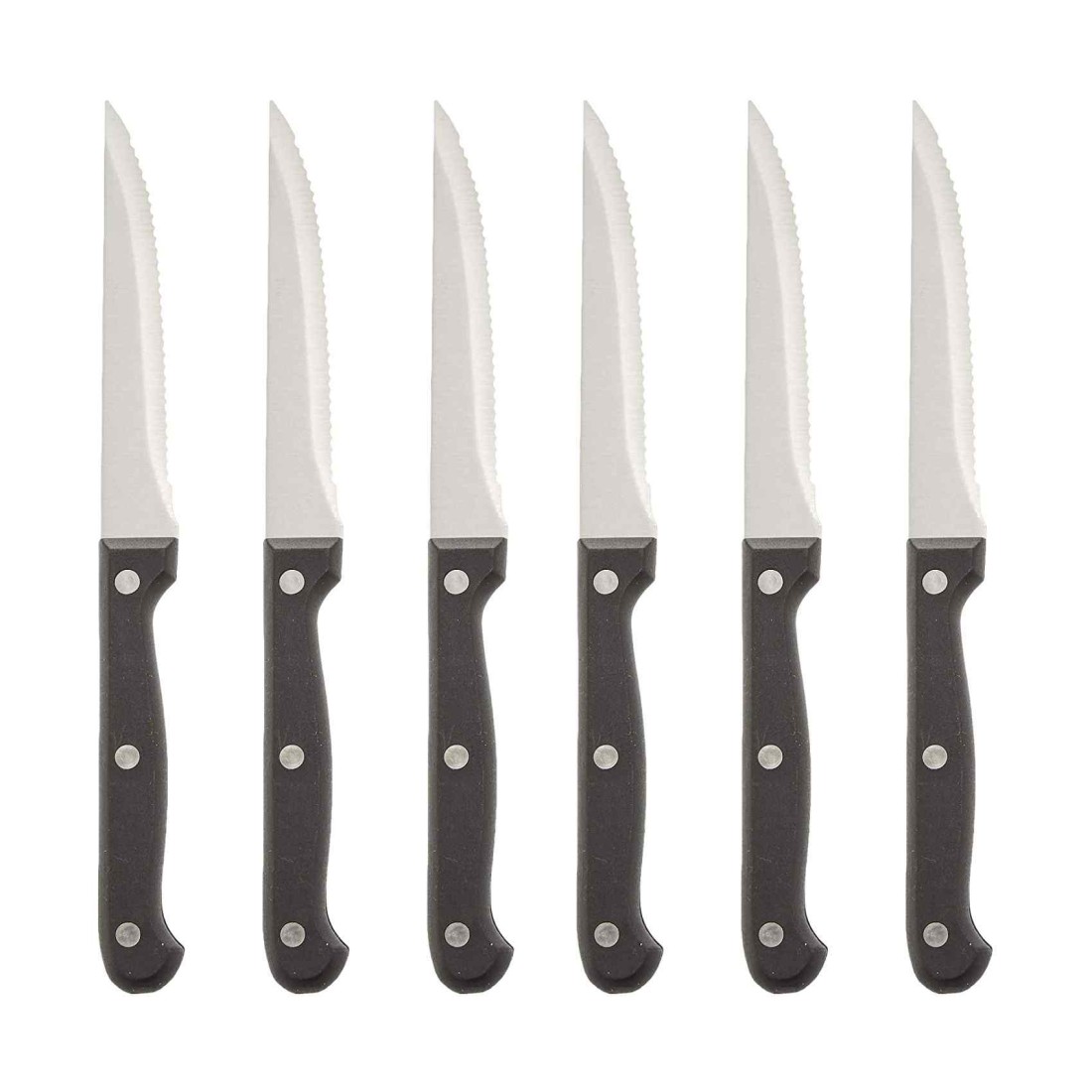 Prestige Steak Knife Set PR57110 Black 6 PCS 11cm
