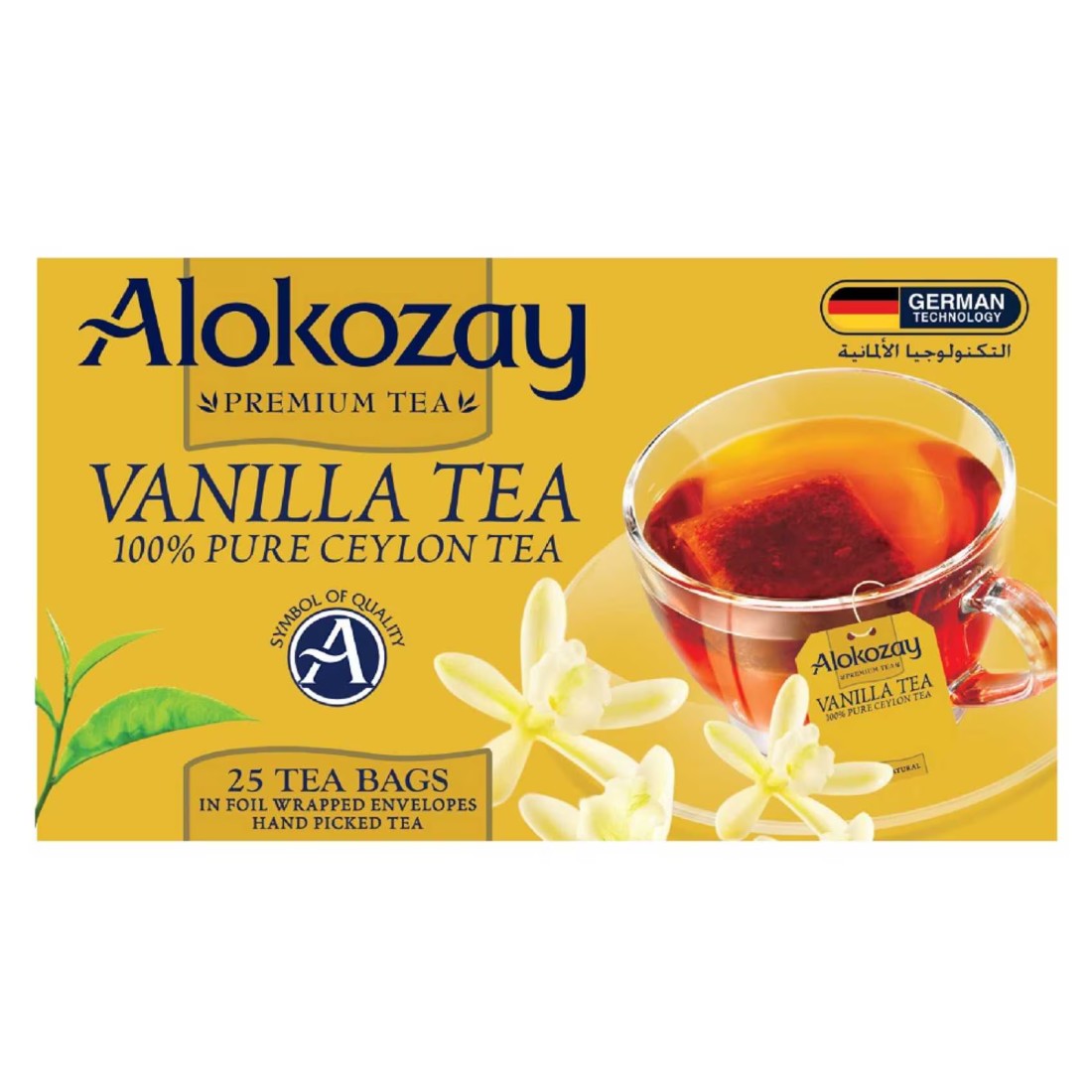 Alokozay Vanilla Tea 25 Tea Bags