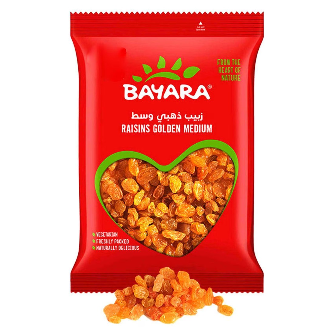 بايارا زبيب ذهبي متوسط ​​400 غرام + 20% اضافي
