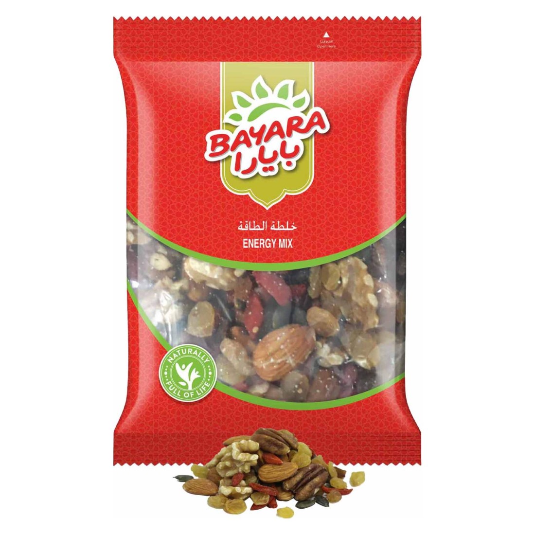 بايارا بريميوم خليط مكسرات للطاقة 200 غرام