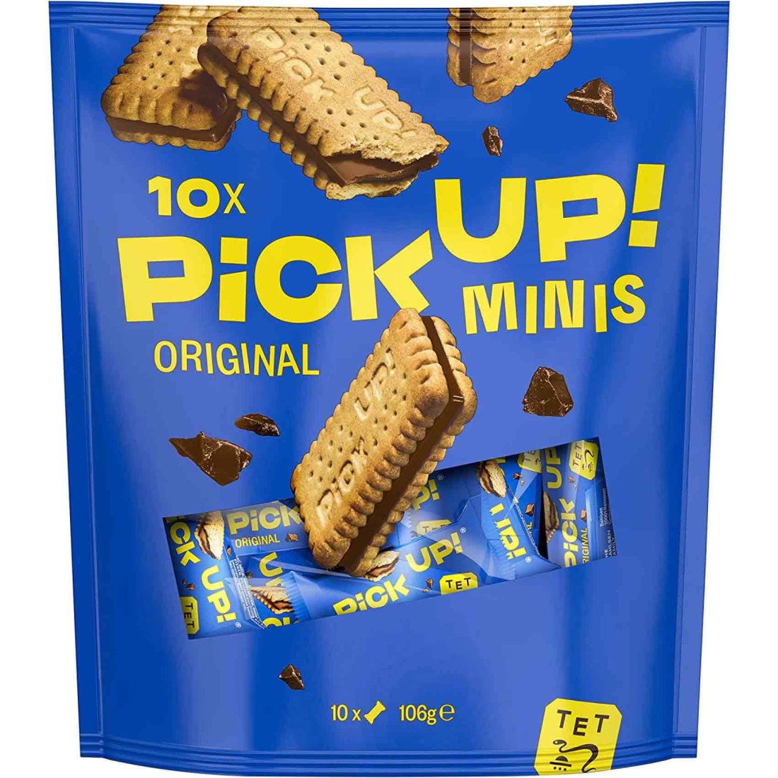 Bahlsen Pick-Up! Minis Original Choco, 106g