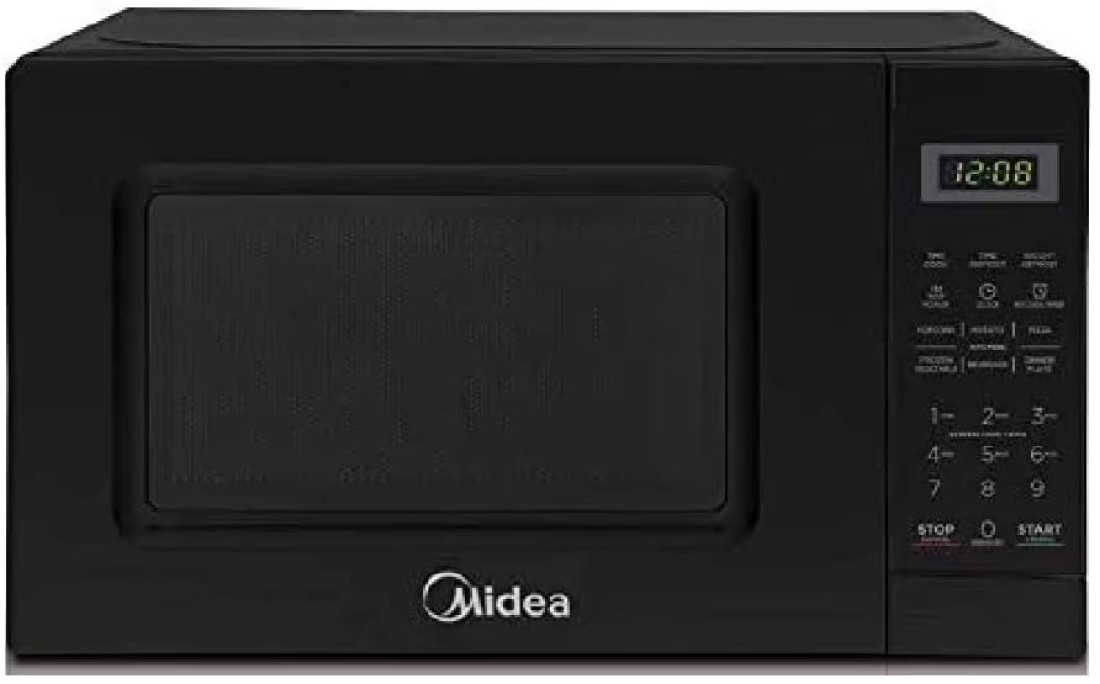 Midea Microwave EM721BK 20Ltr Solo Microwave, Digital Control, Power 700W, Black Color, 1 year Warranty