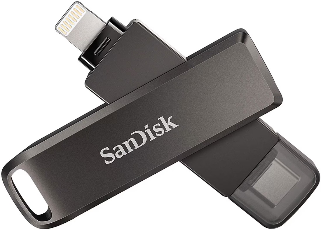 Sandisk 256GB Ixpand Flash Drive Luxe For Iphone And Usb Type-C Devices - Sdix70N-256G-Gn6Ne