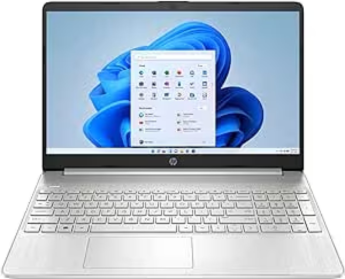 HP Laptop Intel Celeron N4120 / 15.6inch HD / 256GB SSD / 4GB RAM / Intel UHD Graphics 600 / Windows 11 / English &amp; Arabic Keyboard / Natural Silver / Middle East Version