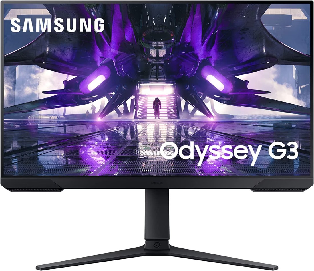 Samsung Odyssey G3 Gaming Monitor Ag320 With 165Hz Refresh Rate And 1Ms Response Time, Amd Free Sync, Ergonomic Design Height Adjustable, Tilt, Swivel And Pivot Modes (27&quot; Inches)