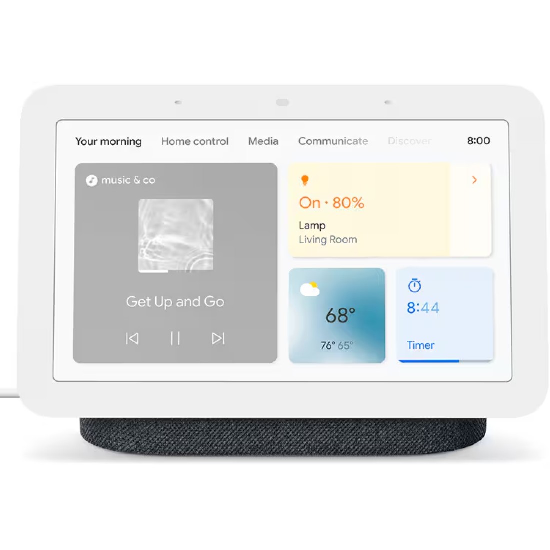 Google Nest Hub (2nd Gen) Smart Display &ndash; Charcoal (ga01892-us)