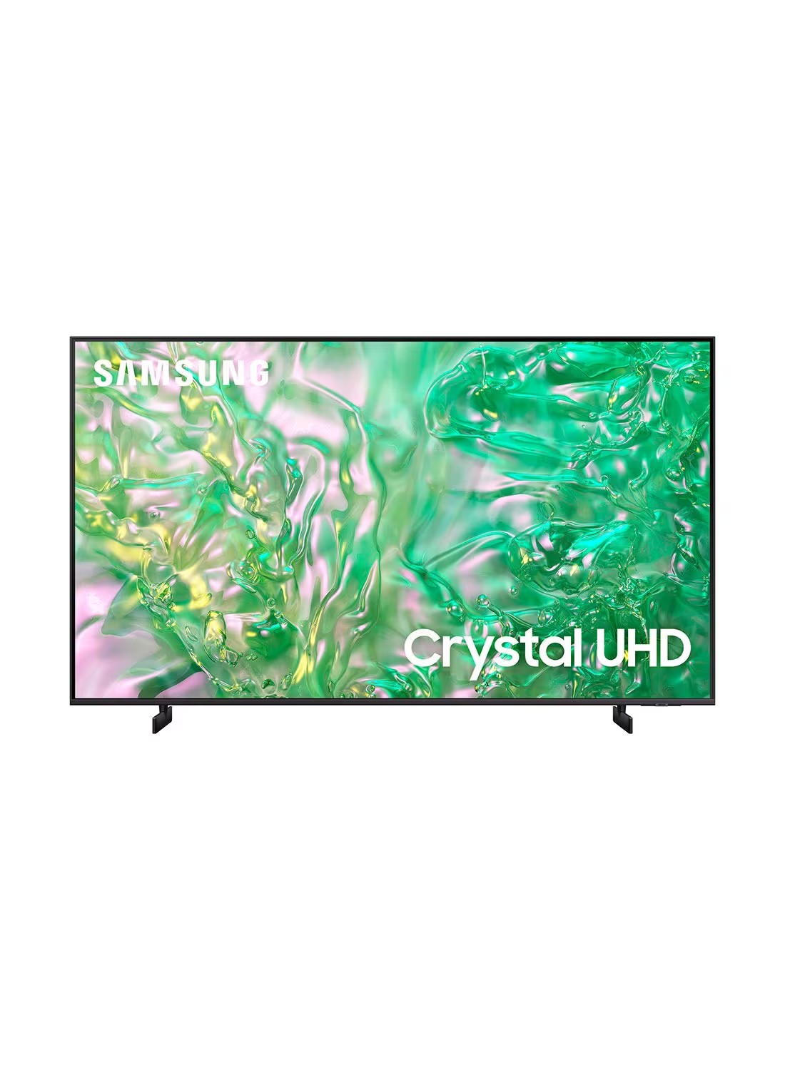 Samsung Smart TV, Crystal UHD, DU8000, 50 Inch, 2024, Dynamic Crystal Color, 4K Upscaling, Tizen OS, AirSlim Design UA50DU8000UXZN Titan Gray