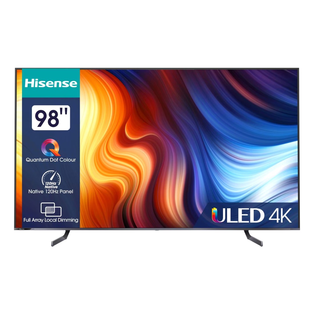 هايسينس تلفزيون ذكي 98 بوصة 4K الترا إتش دي يو ليد 98U7HQ أسود