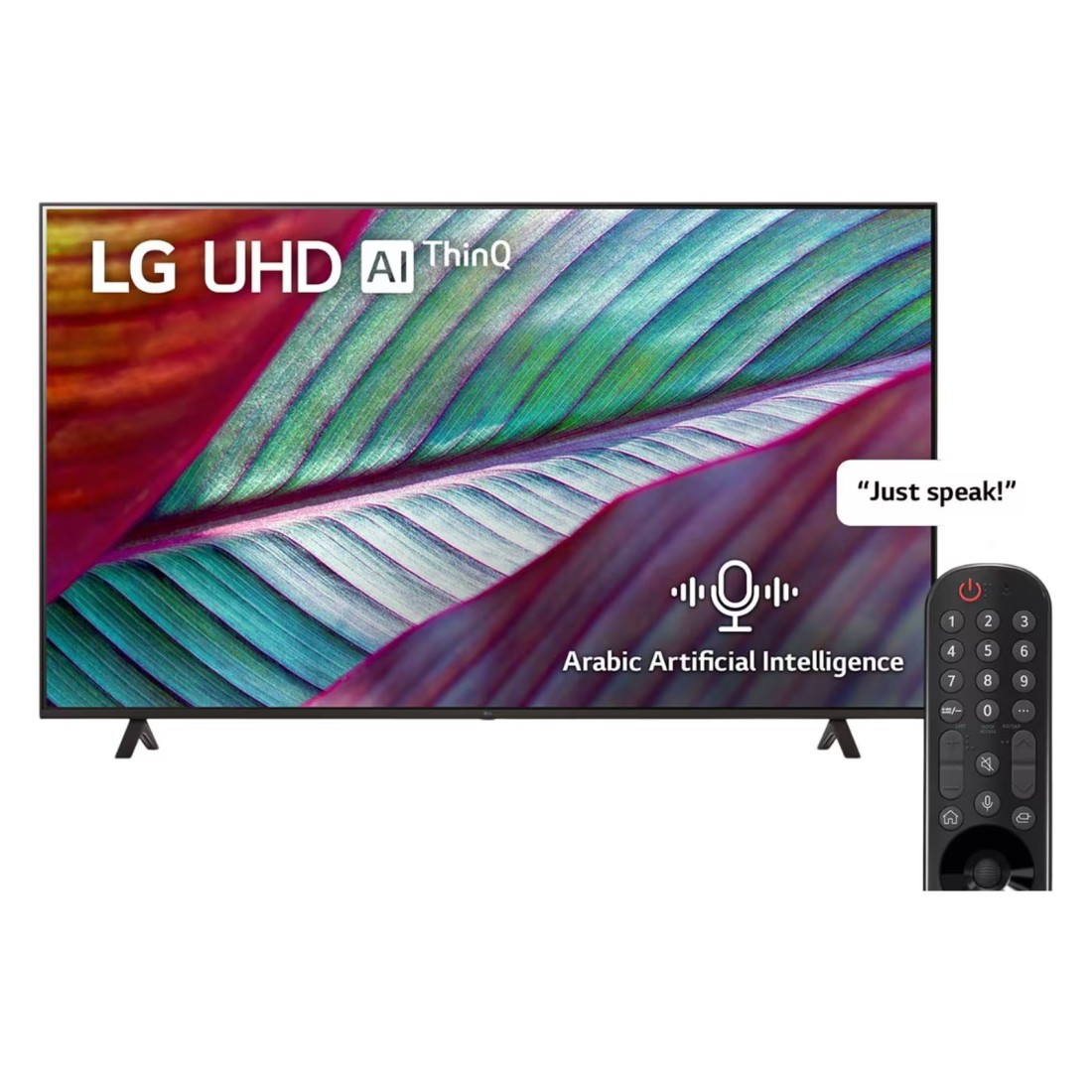 إل جي فائق الوضوح 75 إنش 4K الذكي ، سلسلة UR78 ،جهاز تحكم عن بعد سحري HDR ويب أو أس 2023