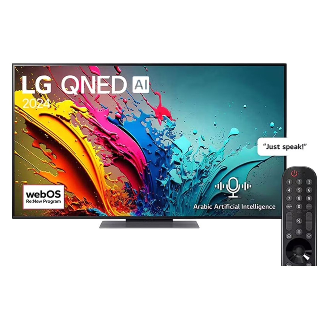 LG QNED QNED86 55 inch 4K Smart TV AI Magic remote HDR10 webOS24 2024