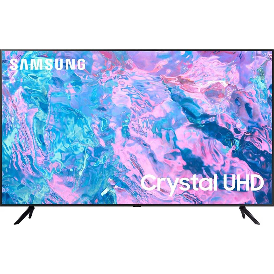 Samsung Smart TV, Crystal UHD, CU7000C, 65 Inch, Black, 2023, Crystal Processor 4K, Smart Hub, Object Tracking Sound Lite, UA65CU7000UXZN
