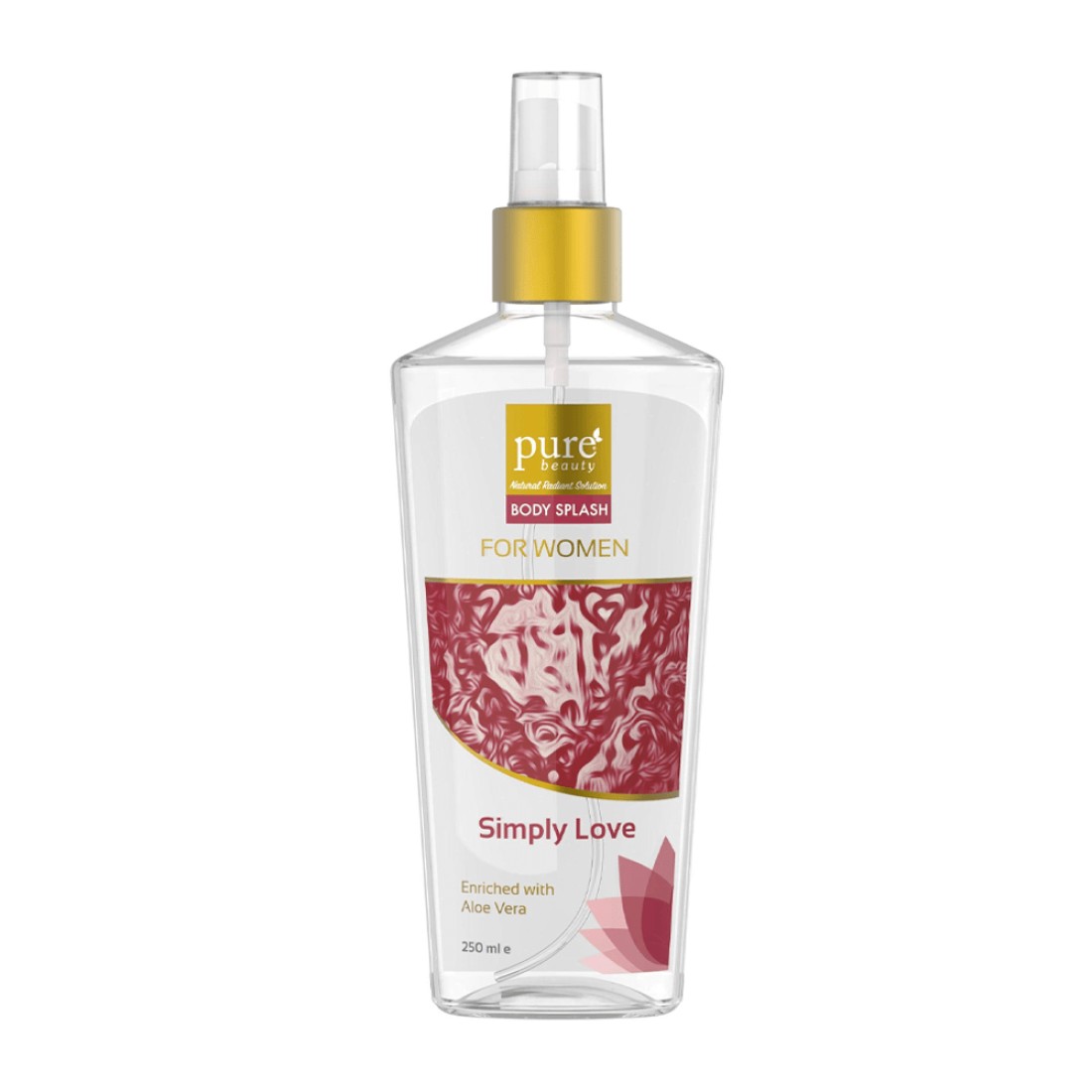 Pure Beauty Body Splash Simply Love For Women - 250ml