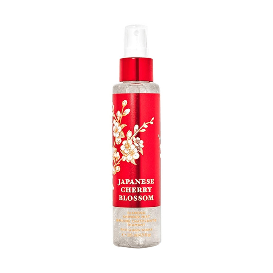 Bath & Body Works Japanese Cherry Blossom Diamond Shimmer Mist For Women- 145ml