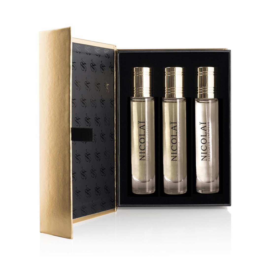Nicolai Parfumeur Createur Patchouli Intense Travel Collection - Eau De Parfum - 3 pieces
