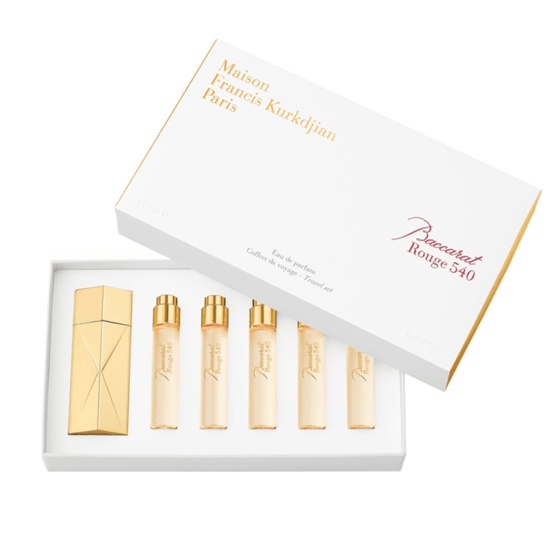 Maison Francis Kurkdjian Baccarat Rouge 540 Travel Collection - Eau de Parfum -5 Pieces