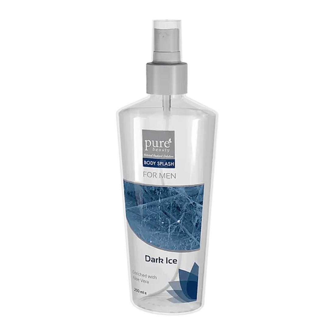 Pure Beauty Men Body Splash Dark Ice - 250ml