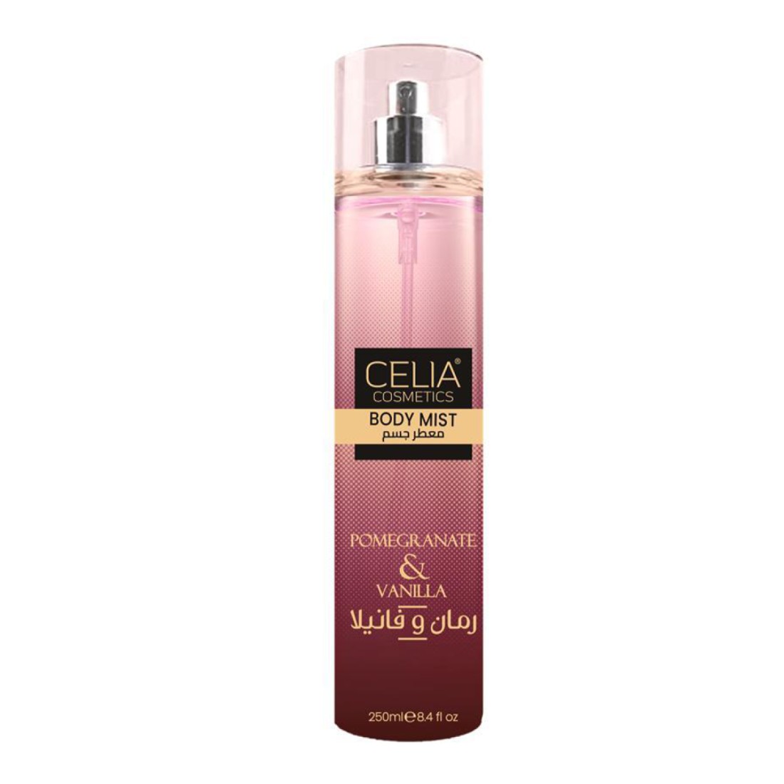 Celia Body Mist Spray With Pomegranate & Vanilla - 250ml