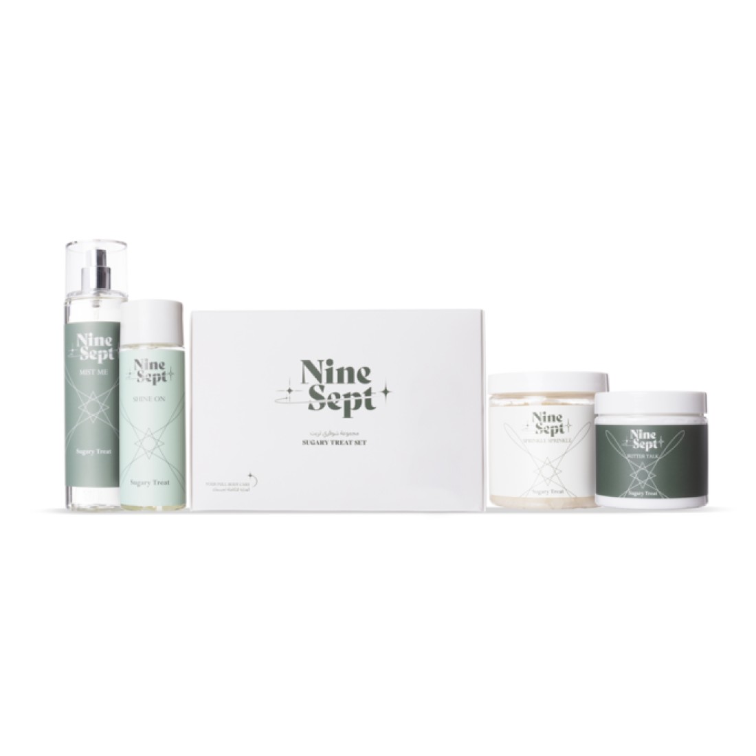 Nine Sept Sugary Treat Set - 4 Pieces