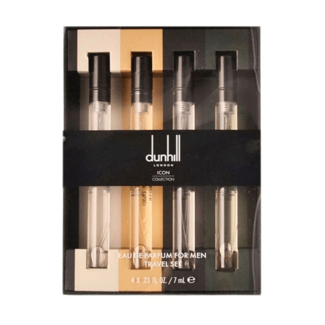 مجموعة عطور ايكون من الفريد دنهيل للرجال - او دي برفيوم - 4 قطع