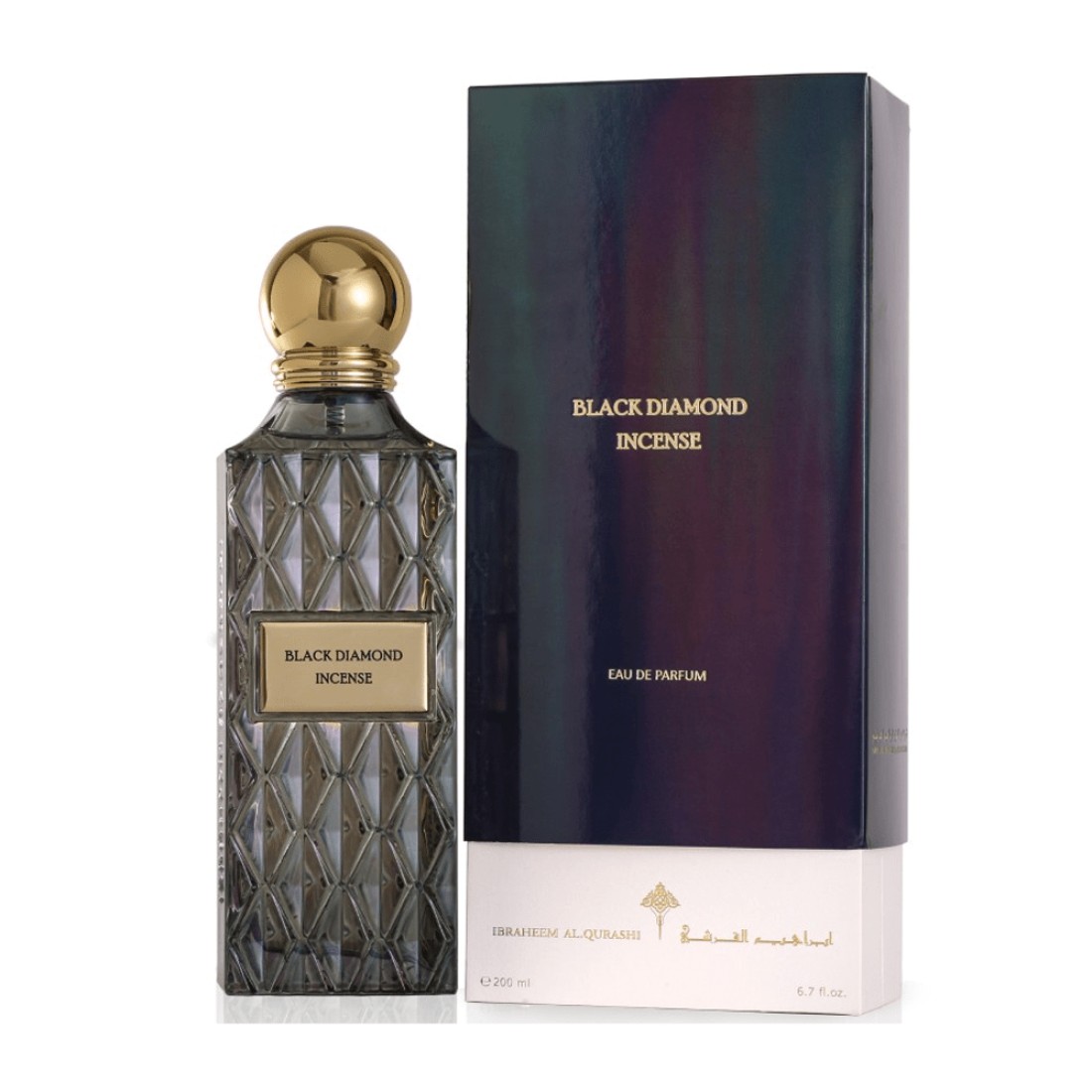 IBRAHEEM AL.QURASHI Black Diamond - Eau de Parfum - 200 ml